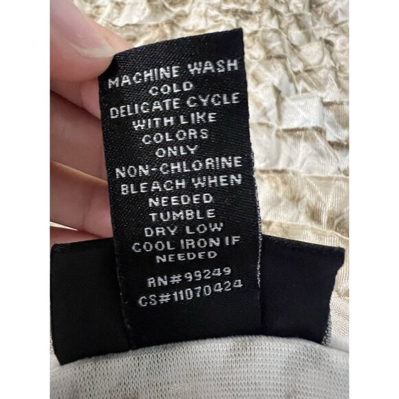 Maggie Barnes Top Blouse Plus Size 5X Pleated Ruffle Style Classic Business City - Picture 7 of 7